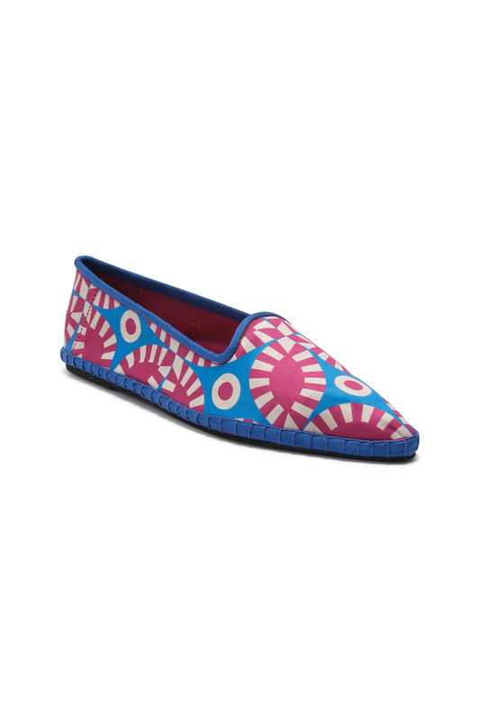 Malìparmi FLORAL SPIN BALLET FLAT Blue SB009652112
