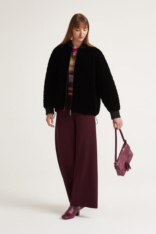 Maliparmi GIACCONE SWEET VELVET Nero JA534461050