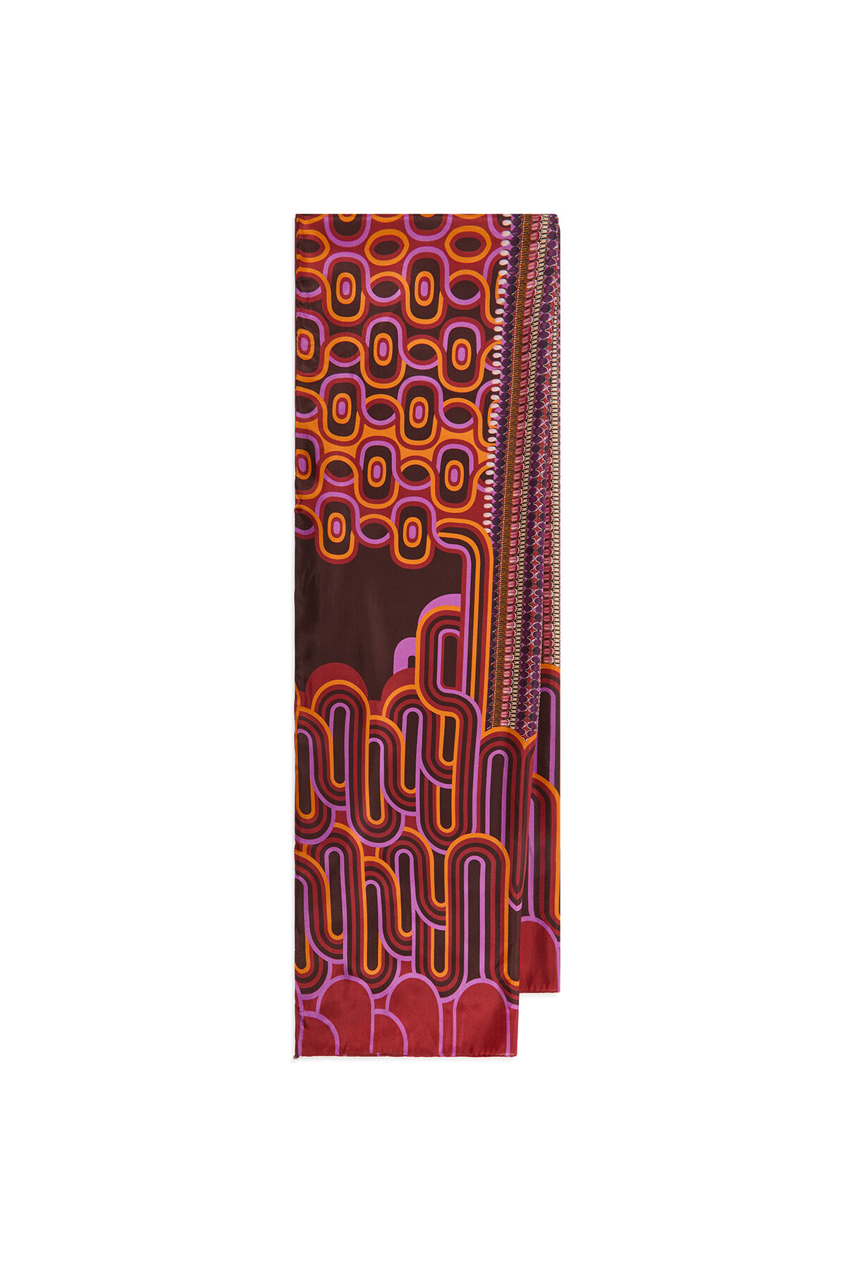 Maliparmi COLLECTION PRINTS STOLE Dark Brown IB020730123