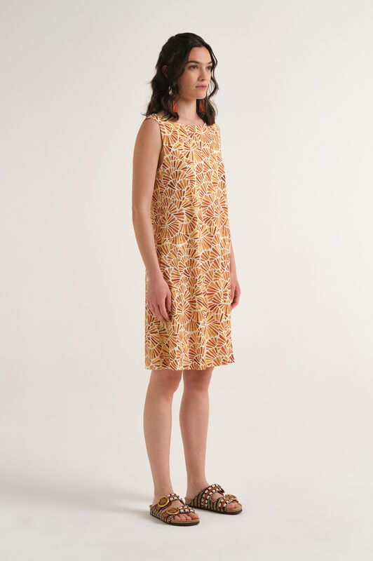 Malìparmi ABITO SHELL DRESS Yellow JF671470672