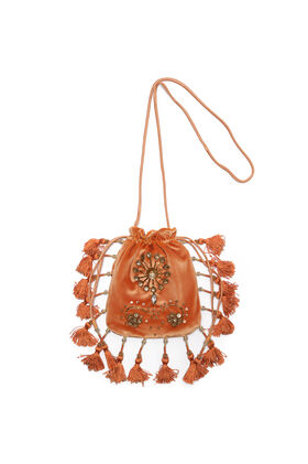 Malìparmi POUCH THE PRECIOUS VELVET Ambra OP009561039 Malìparmi POUCH THE PRECIOUS VELVET Ambra OP009561039