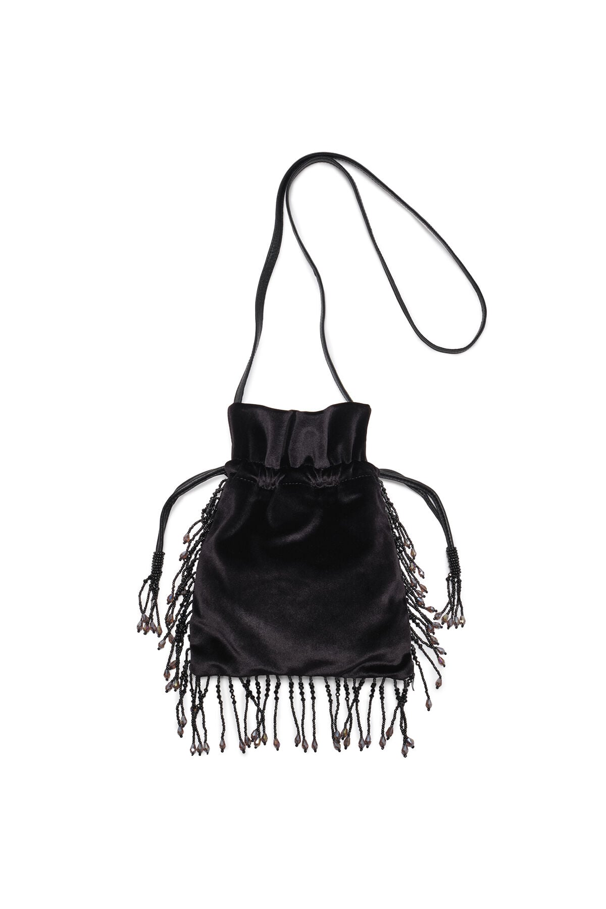 Maliparmi POUCH EMBROIDERY RUGIADA Nero OP009861055 Maliparmi POUCH EMBROIDERY RUGIADA Nero OP009861055
