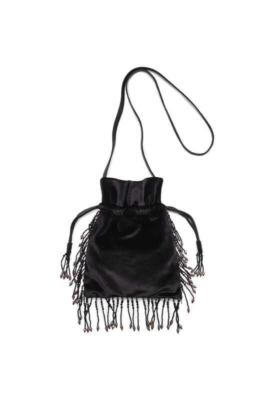Maliparmi POUCH EMBROIDERY RUGIADA Nero OP009861055 Maliparmi POUCH EMBROIDERY RUGIADA Nero OP009861055
