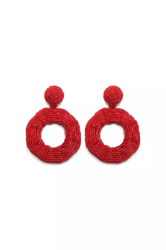 Malìparmi SUMMER BEADS EARRINGS Coral TR002391270
