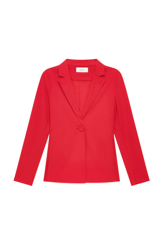 Malìparmi SOFT JERSEY JACKET Red JD646570210
