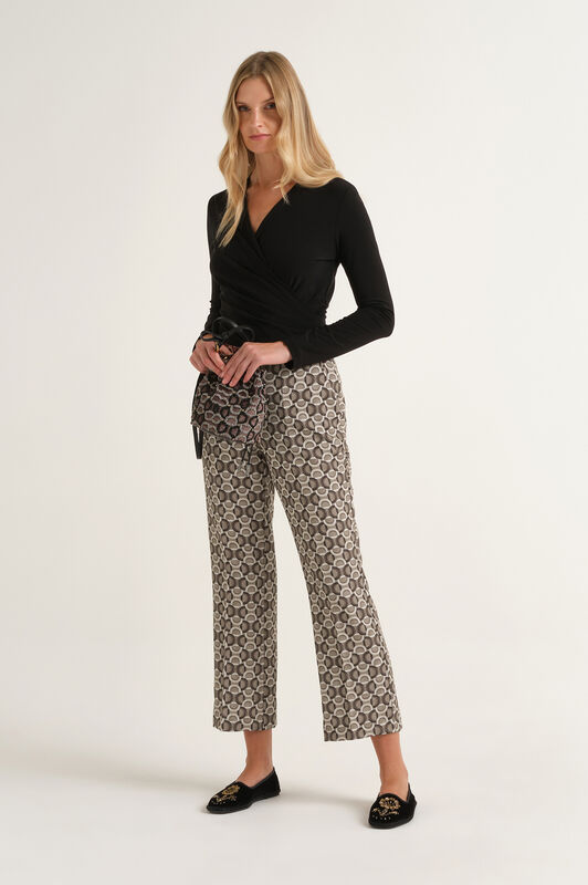Maliparmi PANTALONE GRAPHIC ORBIT Grigio JH747950687 Maliparmi PANTALONE GRAPHIC ORBIT Grigio JH747950687