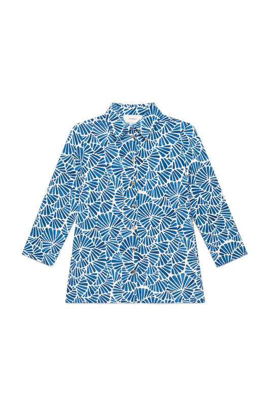 Malìparmi CAMICIA SHELL SHIRT Blue JM558870672