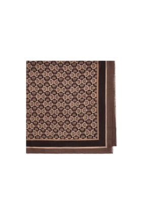 Maliparmi FOULARD 140X140 COLLECTION PRINTS Grigio IR002220199