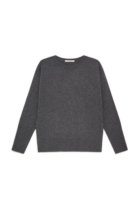 Maliparmi CASHMERE MERINOS KNIT Dark Grey JQ511474315