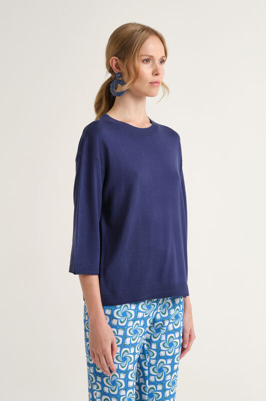 Malìparmi COLOURS OF THE WORLD PULL Bleu Marine JQ511678074