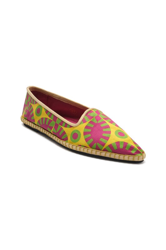 Malìparmi FLORAL SPIN BALLET FLAT Yellow SB009652112