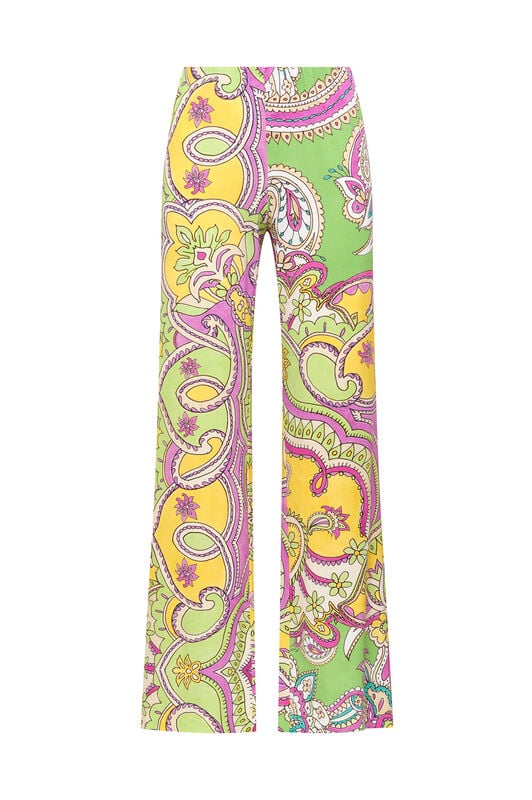 Malìparmi HIPPIE LOTUS PANTALÓN Verde JH400970671 Malìparmi HIPPIE LOTUS PANTALÓN Verde JH400970671