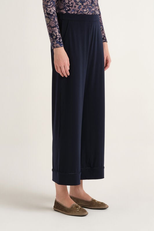 Maliparmi TECNO JERSEY HOSE Nachtblau JH013470226 Maliparmi TECNO JERSEY HOSE Nachtblau JH013470226
