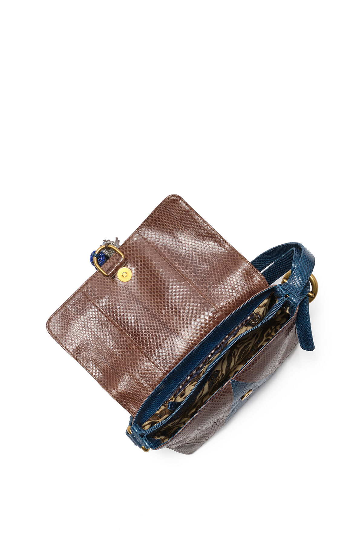 Maliparmi BAGUETTE PATCHWORK SPIRIT Blu BT001501575 Maliparmi BAGUETTE PATCHWORK SPIRIT Blu BT001501575