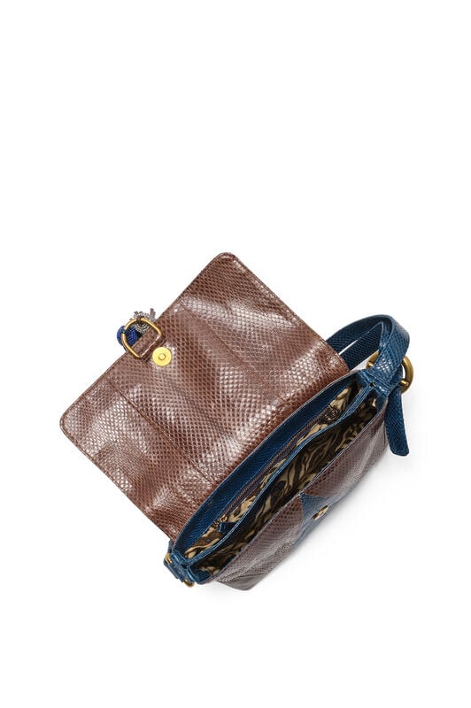 Maliparmi BAGUETTE PATCHWORK SPIRIT Blu BT001501575 Maliparmi BAGUETTE PATCHWORK SPIRIT Blu BT001501575