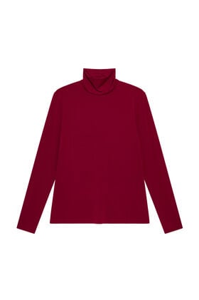 Maliparmi TECNO JERSEY T-SHIRT Burgundy JK028570226