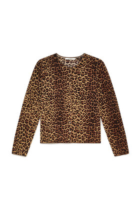 Maliparmi CARDIGAN PRINTED KNIT Marrone JN355178200