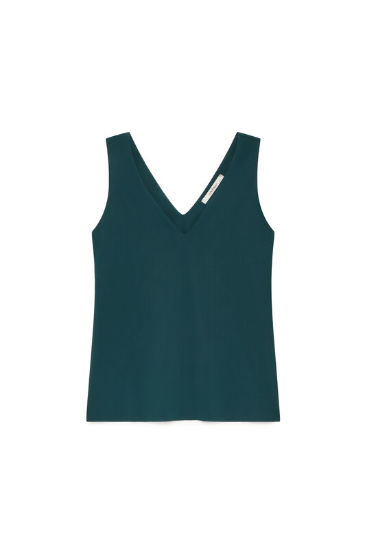 Malìparmi SOFT JERSEY TOP Verde Bosque JP556470210