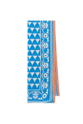 Malìparmi COLLECTION PRINT STOLE 196X69 Blue IB034210216