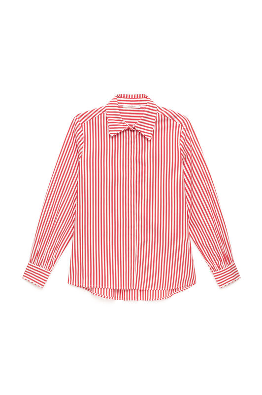 Malìparmi STRIPED FLEUR CHEMISE Rouge JM556415222