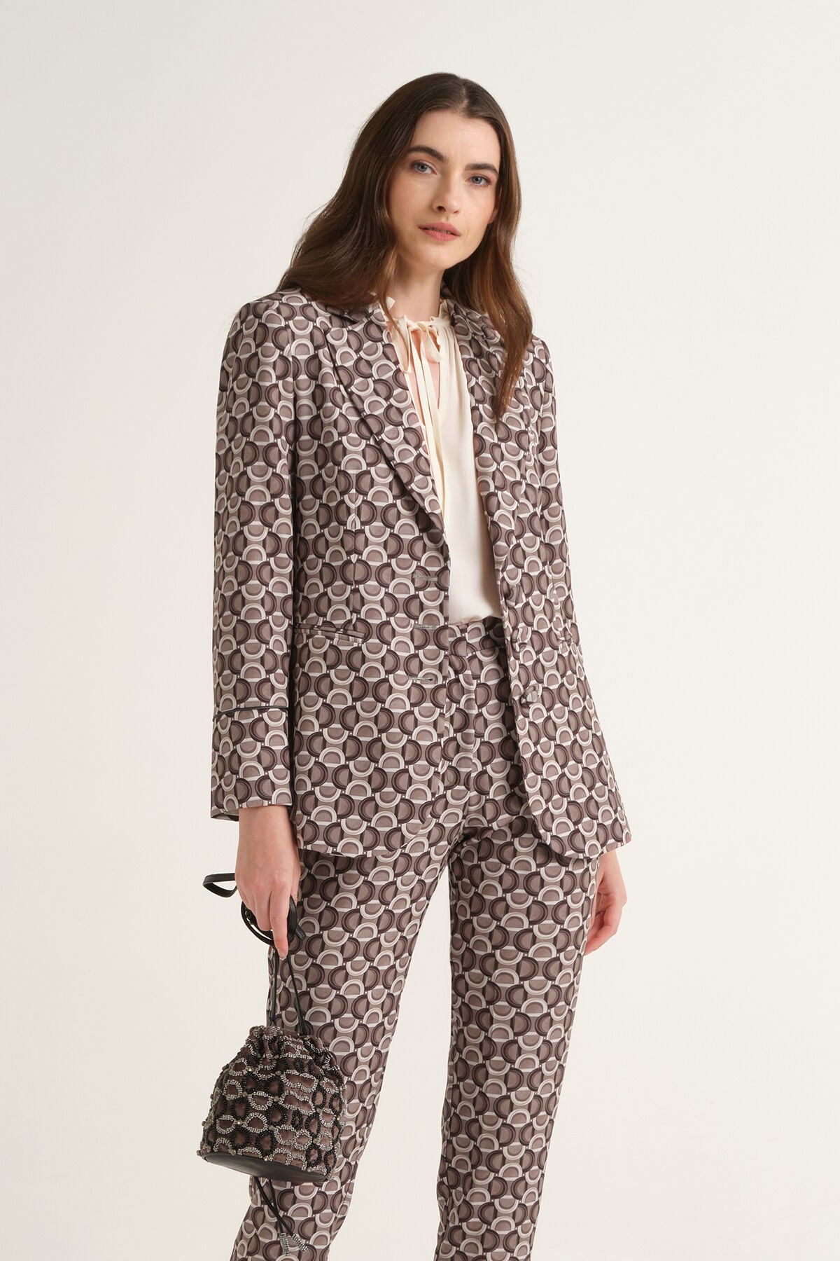 Maliparmi GRAPHIC ORBIT BLAZER Grey JD648950687 Maliparmi GRAPHIC ORBIT BLAZER Grey JD648950687