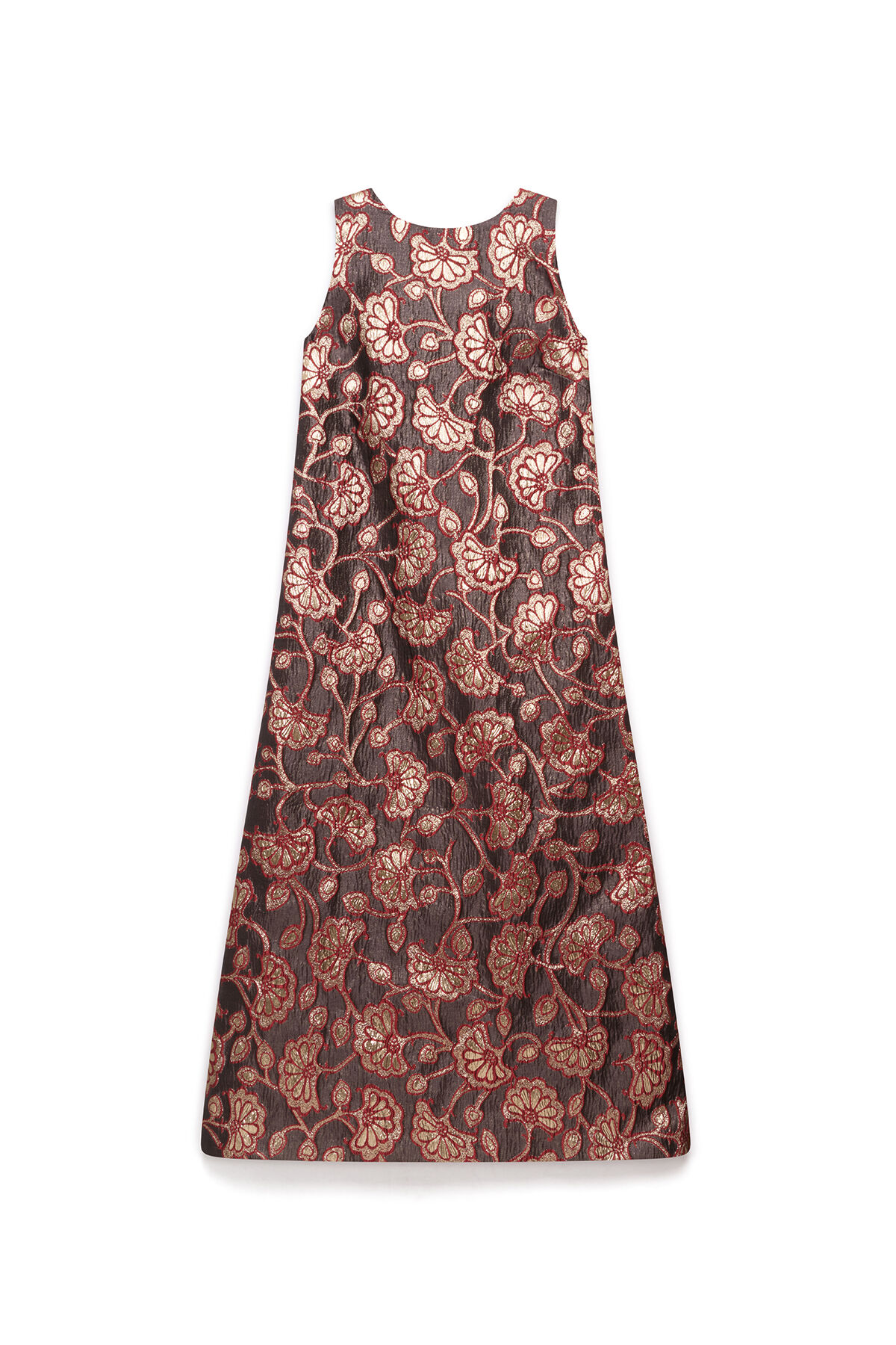 Maliparmi GILDED GARDEN DRESS Burgundy JF672850680