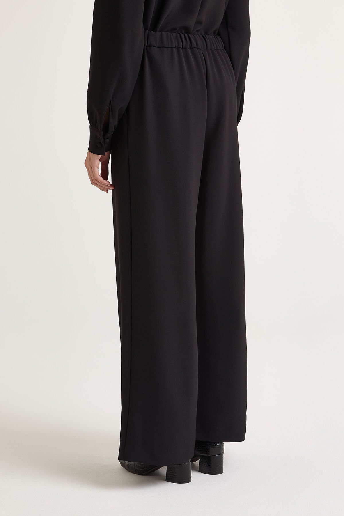 Maliparmi CADY TROUSERS Black JH805350658