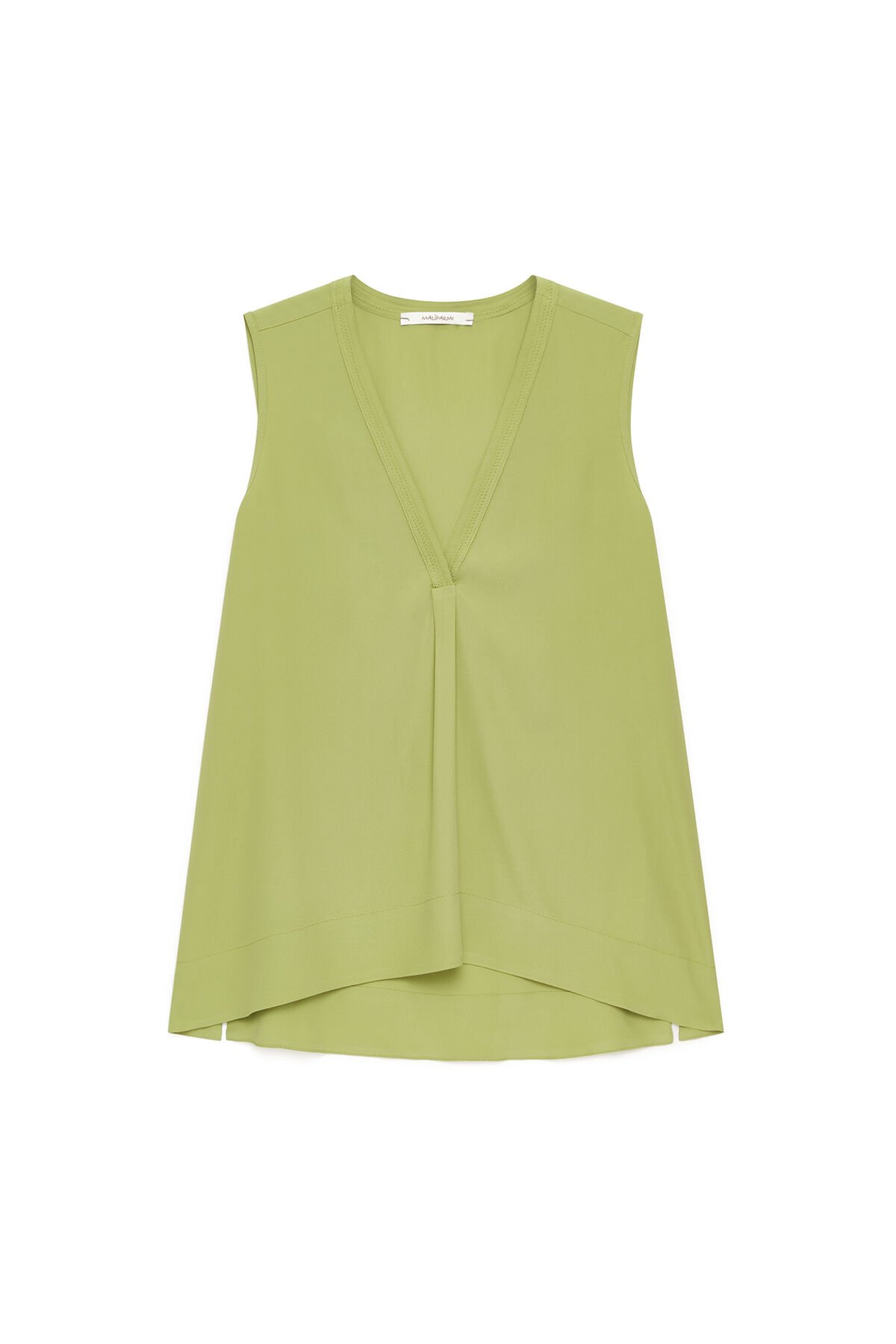 Malìparmi FLUID CREPE TOP Green JP554050672