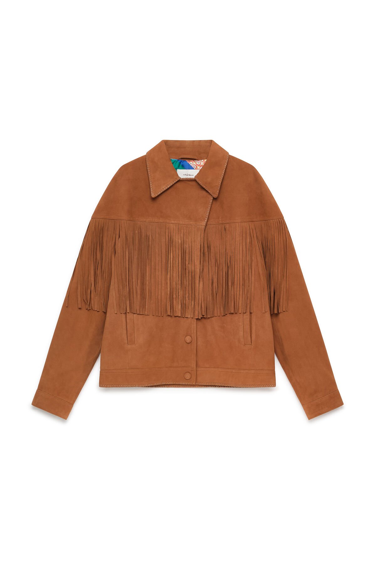 Malìparmi SOFT SUEDE ABRIGO ACOLCHADO Ámbar JA535301562