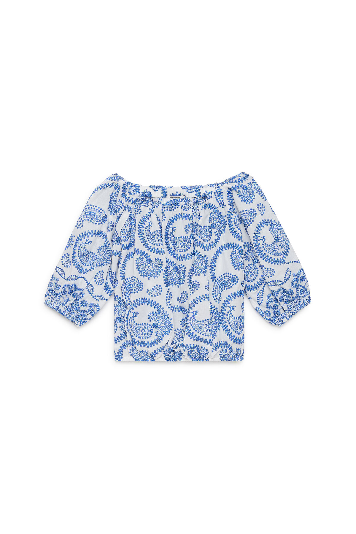 Malìparmi BRODERIE ANGLAISE HEMD Blau JM557715218