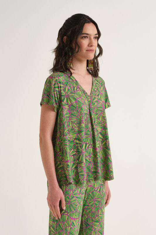 Malìparmi SHELL T-SHIRT Violett JK027970672