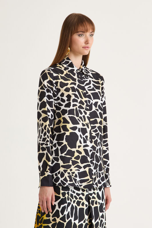 Maliparmi COLLECTION PRINT SHIRT Black JM214431031