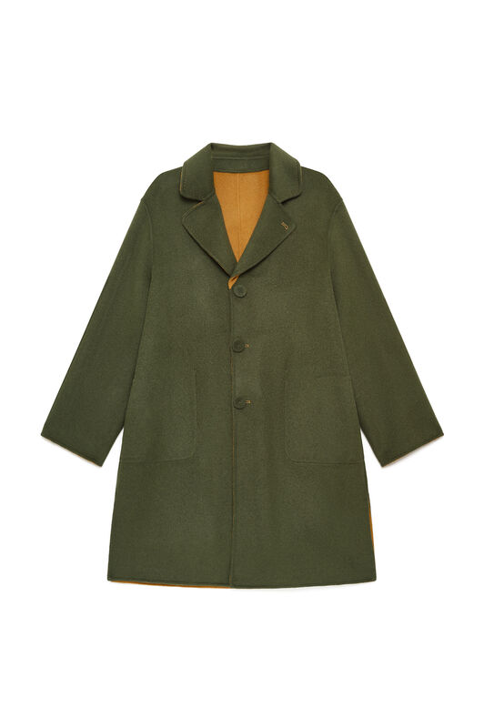 Maliparmi DOUBLE WOOL ABRIGO Amarillo JB540220276 Maliparmi DOUBLE WOOL ABRIGO Amarillo JB540220276
