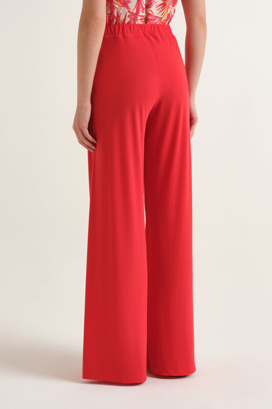 Malìparmi SOFT JERSEY TROUSERS Red JH753070210