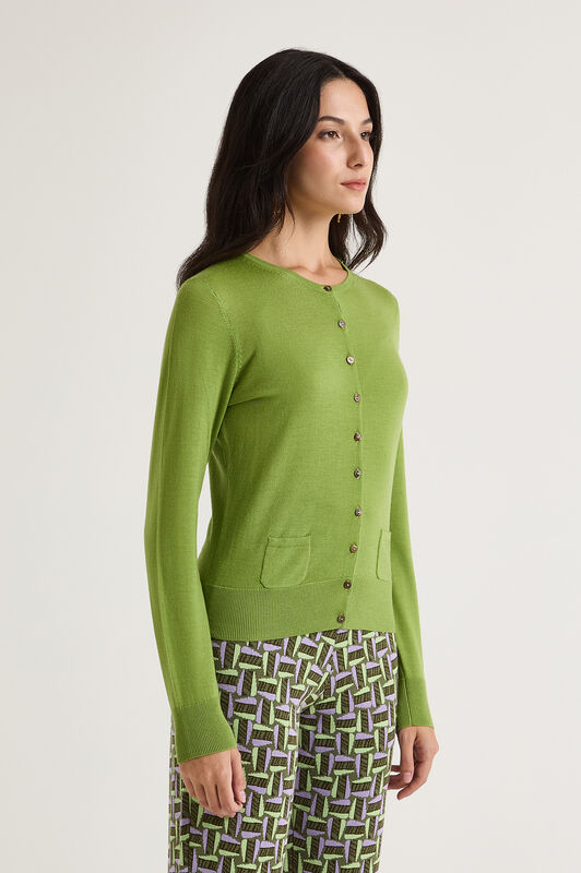 Maliparmi COLOURS OF THE WORLD CARDIGAN Green JN228374230