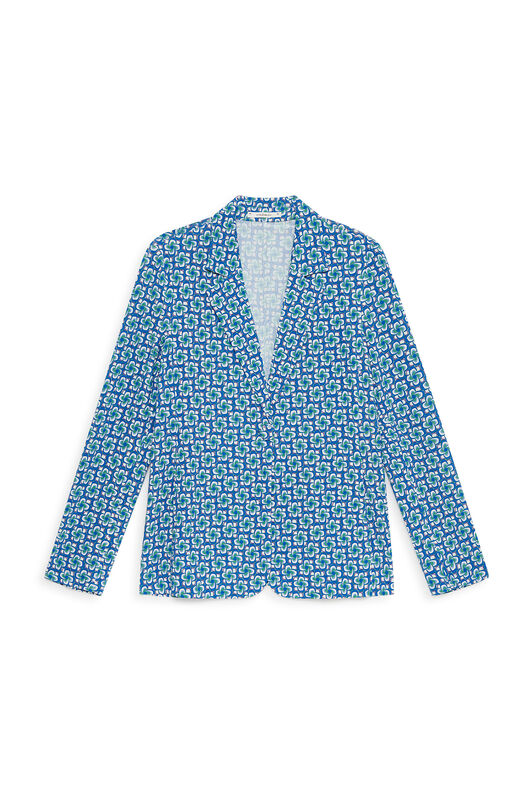 Malìparmi MINI MOULINÉ JACKET Blue JD648570675