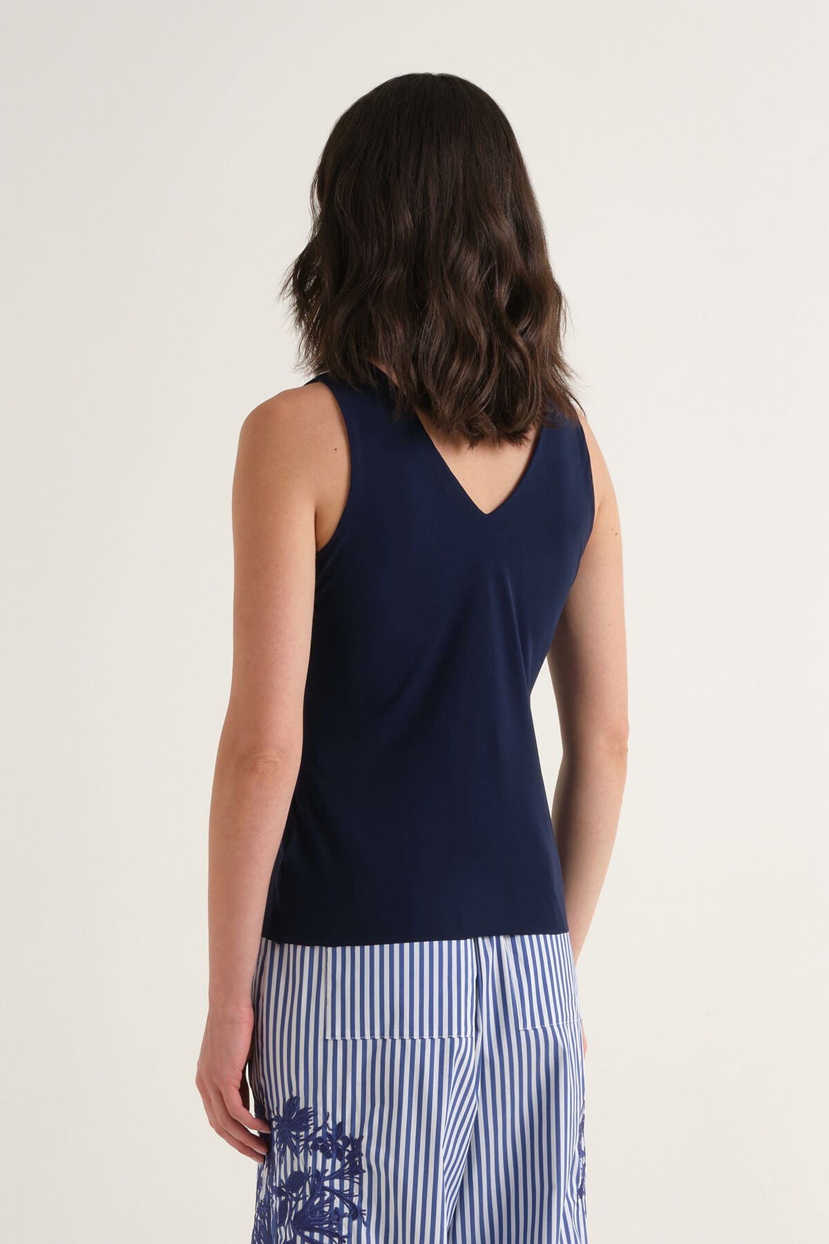 Malìparmi SOFT JERSEY TOP NavyBlue JP556470210 Malìparmi SOFT JERSEY TOP NavyBlue JP556470210