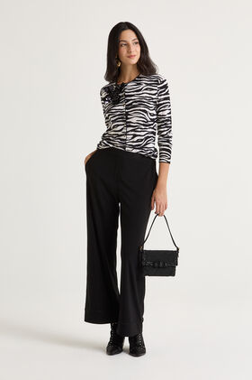 Maliparmi TECNO JERSEY HOSE Schwarz JH013470226