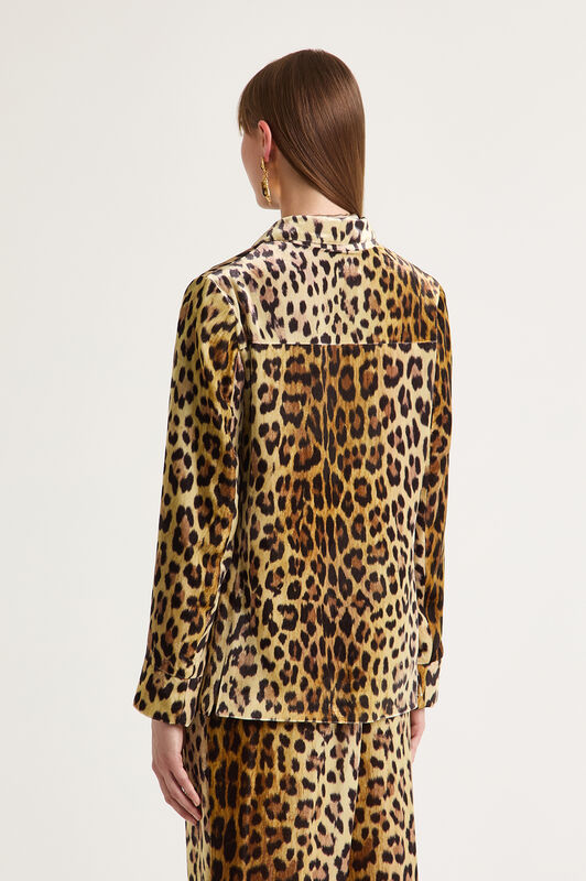 Maliparmi VELVET PRINTS JACKET Brown JD645260092