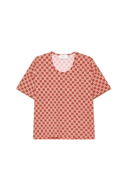 Malìparmi DIAMOND GLOW T-SHIRT Red JK028970674