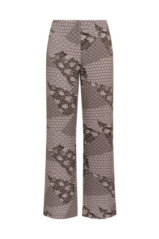 Maliparmi MOSAIC KIMONO TROUSER Grey JH400970679 Maliparmi MOSAIC KIMONO TROUSER Grey JH400970679
