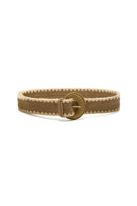 Malìparmi SUMMER RAFIA BELT Taupe CM008098018