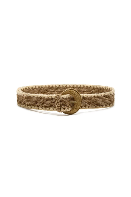 Malìparmi SUMMER RAFIA GÜRTEL Taupe CM008098018