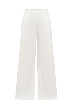 Malìparmi STRETCH COTTON TROUSERS NaturalWhite JH805310212