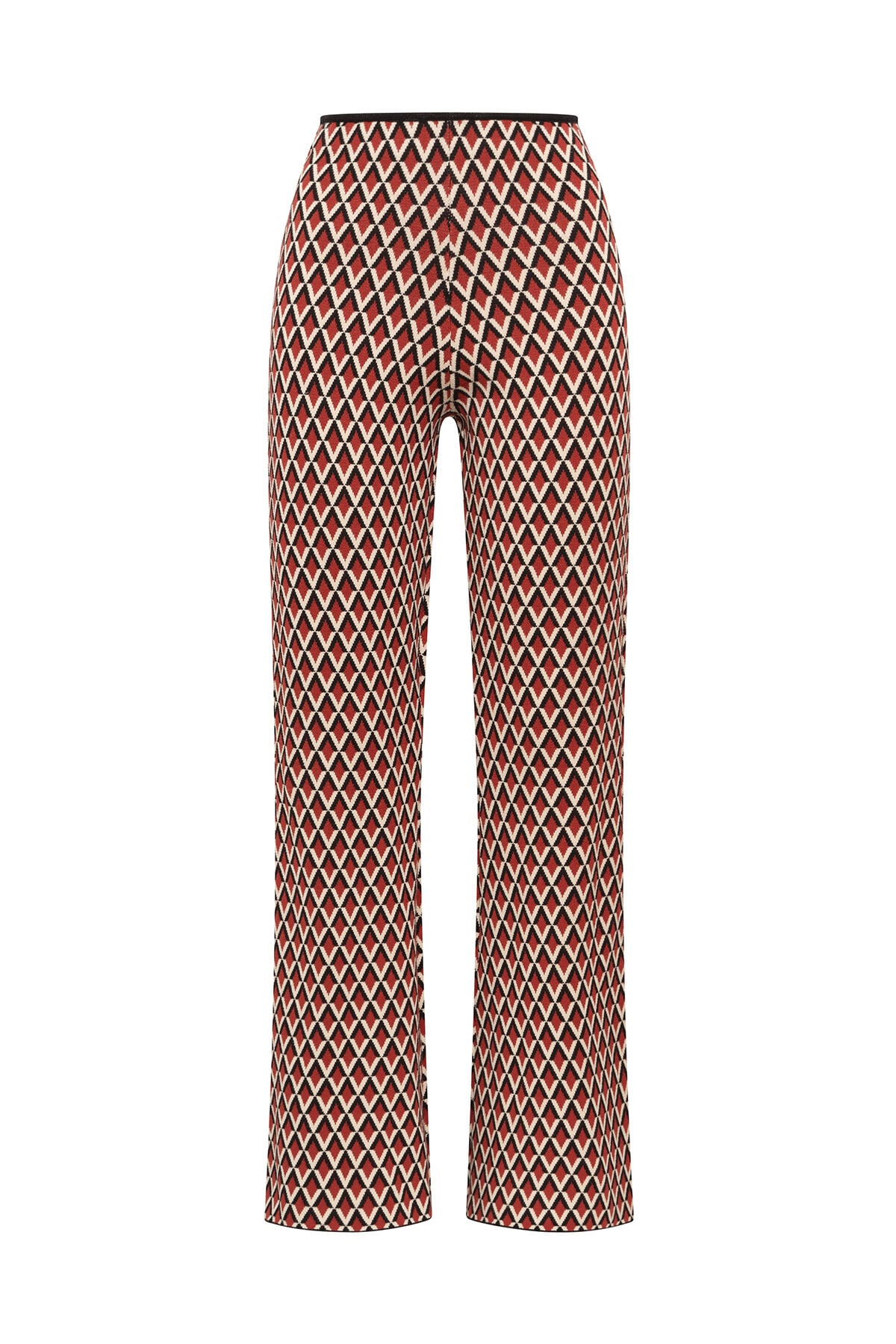 Maliparmi JACQUARD COMFORT TROUSER Brown JH809178219 Maliparmi JACQUARD COMFORT TROUSER Brown JH809178219