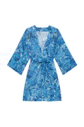 Malìparmi SWEET BUTTERFLY DRESS Light Blue JF669615217