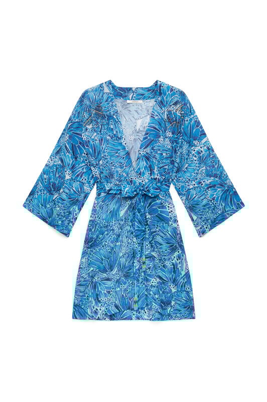 Malìparmi SWEET BUTTERFLY DRESS Light Blue JF669615217