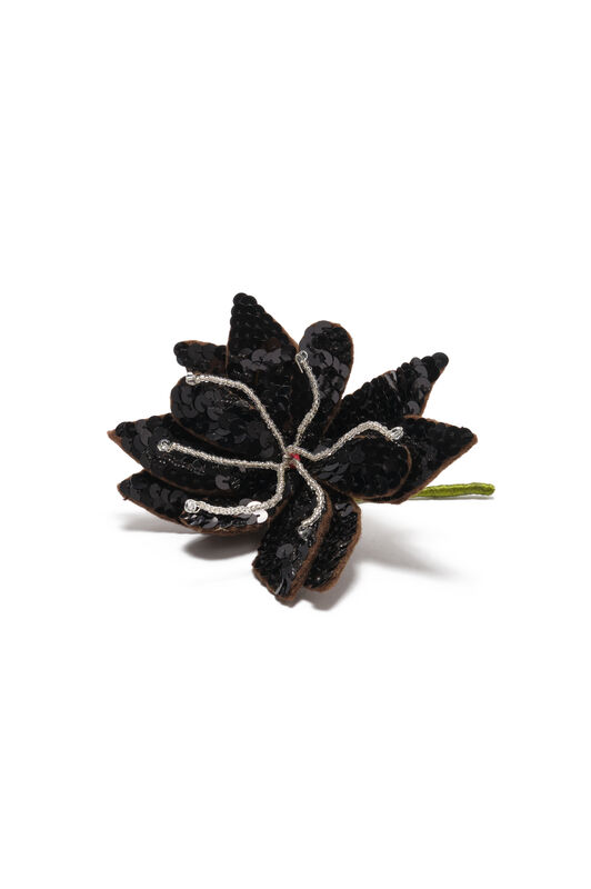 Maliparmi PRECIOUS FLOWER BROOCH Brown TS012791282 Maliparmi PRECIOUS FLOWER BROOCH Brown TS012791282