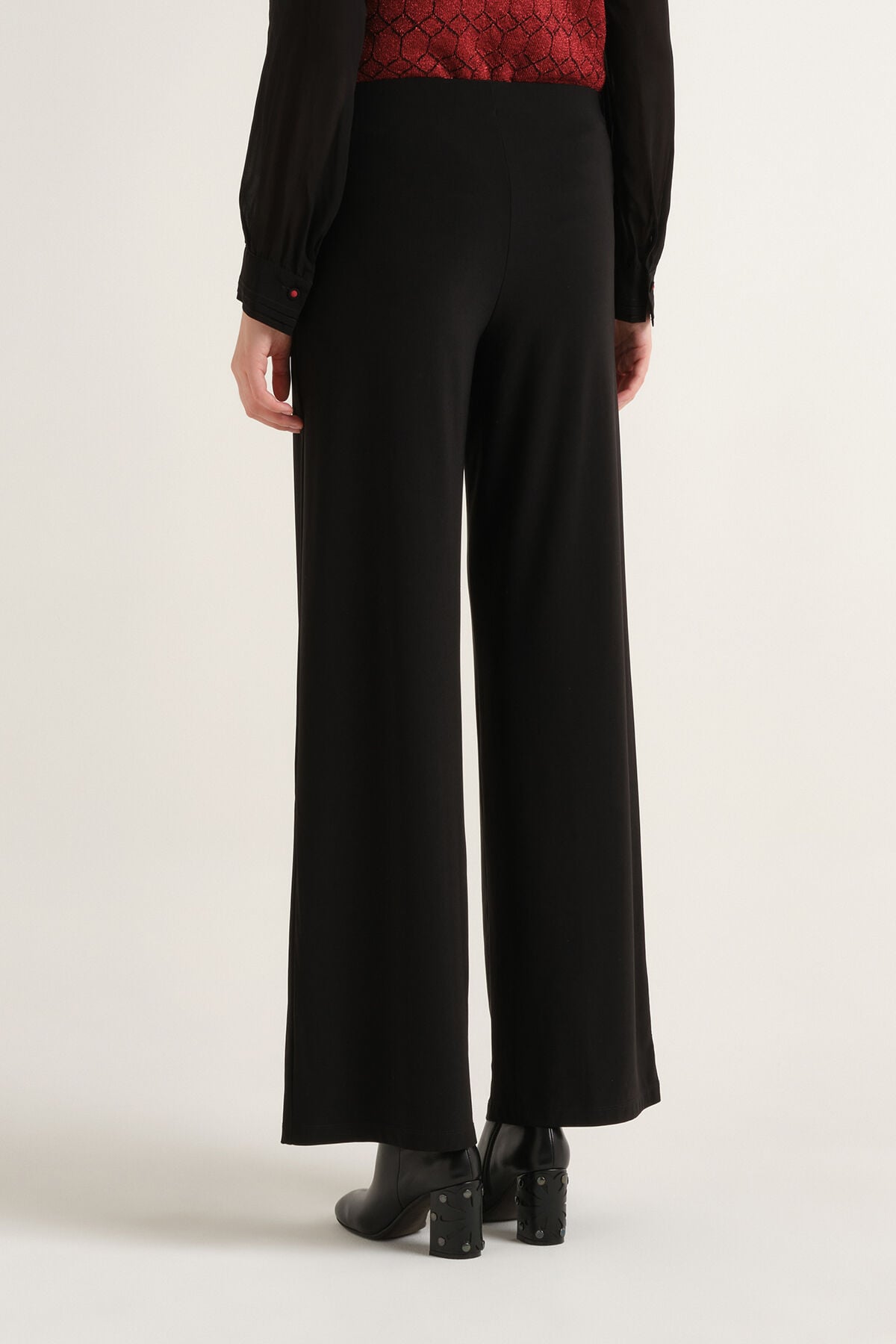 Maliparmi TECNO JERSEY TROUSER Black JH808270226 Maliparmi TECNO JERSEY TROUSER Black JH808270226
