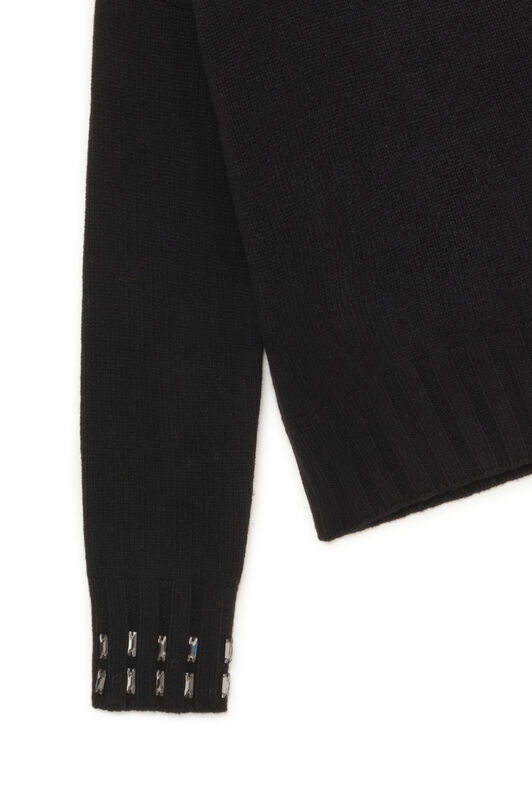 Maliparmi MAGLIA WOOL EMBROIDERY Nero JQ512875100 Maliparmi MAGLIA WOOL EMBROIDERY Nero JQ512875100